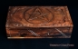 Mobile Preview: Hexenshop Dark Phönix Holzkästchen mit Pentagramm